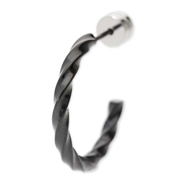 Zanipolo Terzini ステンレスピアス(片耳用)