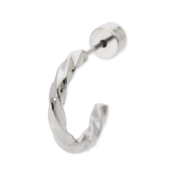 Zanipolo Terzini ステンレスピアス(片耳用)