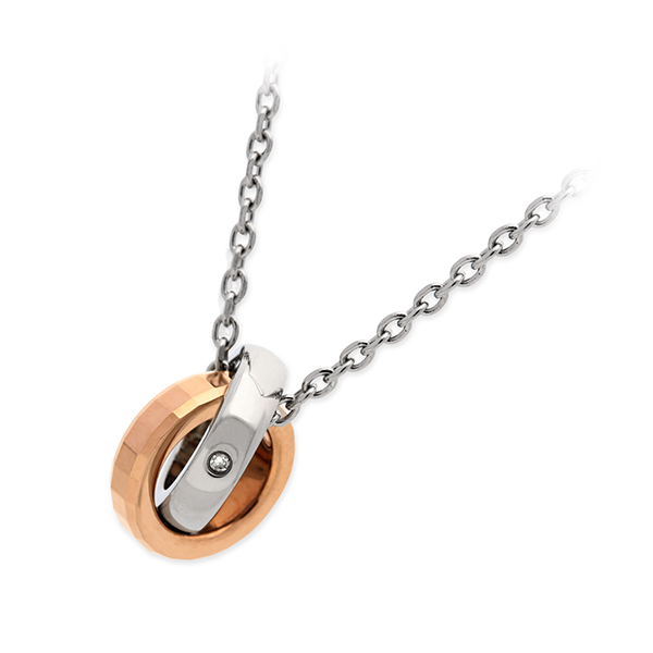 Zanipolo Terzini ステンレスネックレス