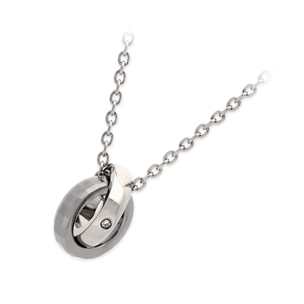 Zanipolo Terzini ステンレスネックレス