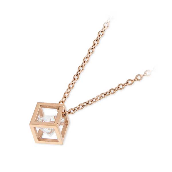 Zanipolo Terzini ステンレスネックレス