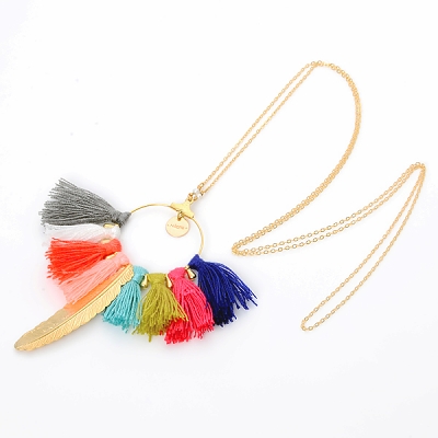 ブラスネックレス