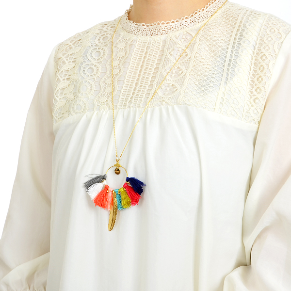 ブラスネックレス