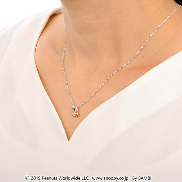 シルバーネックレス&イヤリングセット