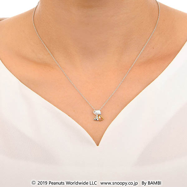 シルバーネックレス&イヤリングセット