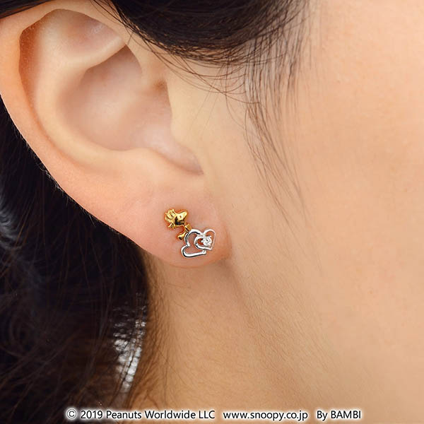 シルバーネックレス&ピアスセット