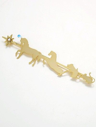 ブラスブローチ