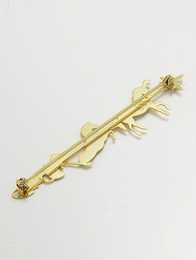 ブラスブローチ