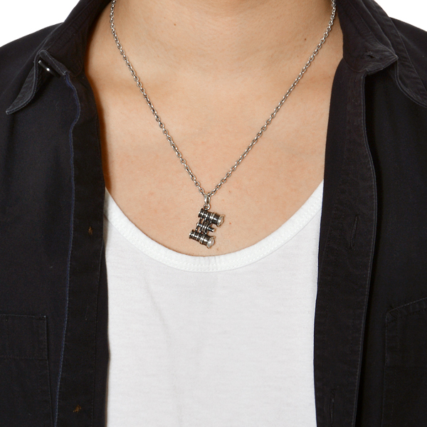 シルバーネックレス