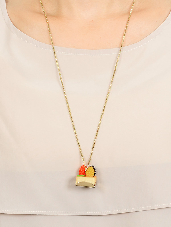 ブラスネックレス