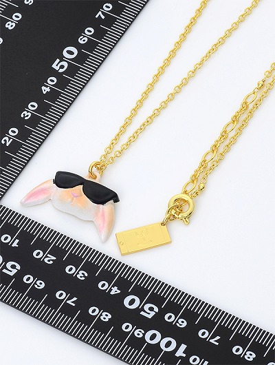 ブラスネックレス