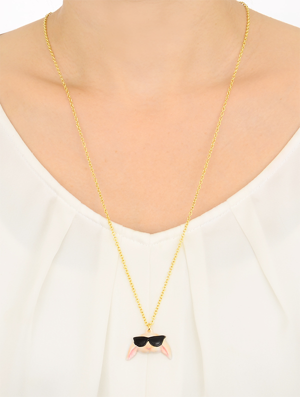 ブラスネックレス