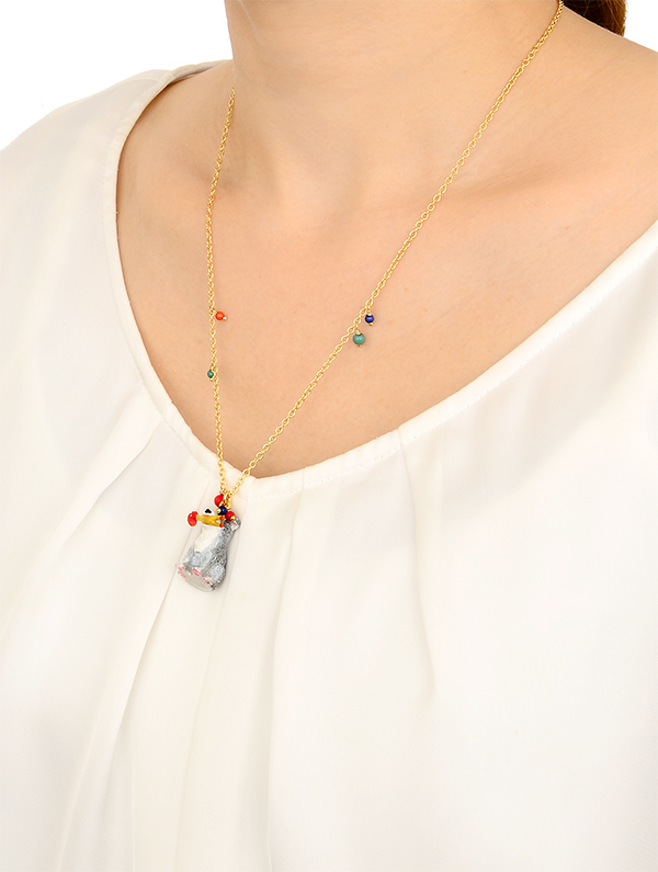 ブラスネックレス