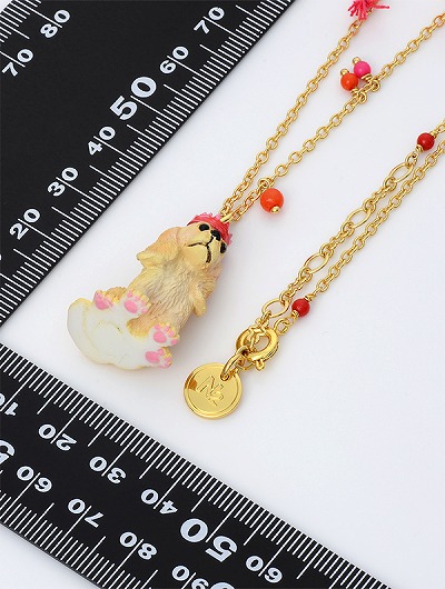 ブラスネックレス