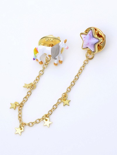 ブラスブローチ