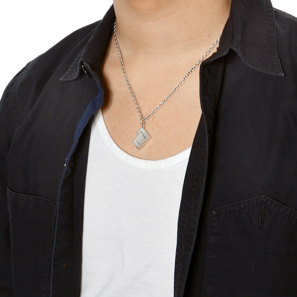 シルバーネックレス