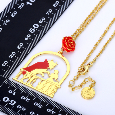 ブラスネックレス