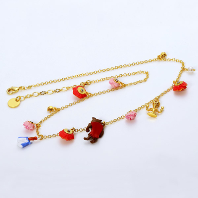 ブラスネックレス