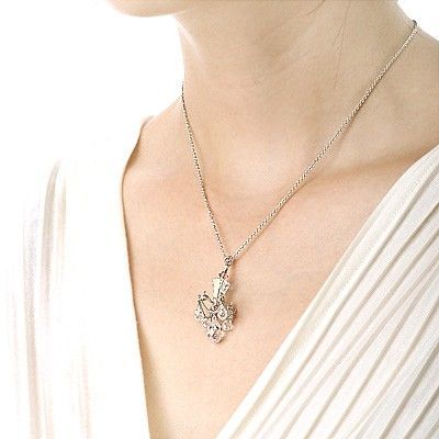 シルバーネックレス