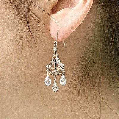 シルバーフックピアス