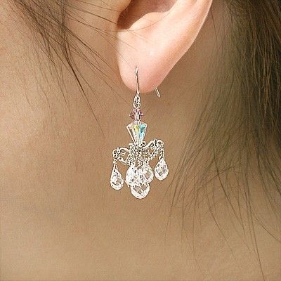 シルバーフックピアス