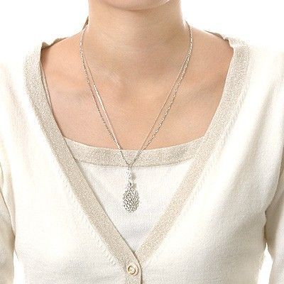 シルバーネックレス