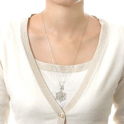 シルバーネックレス