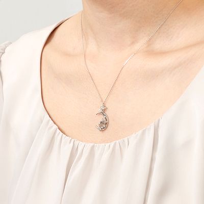 シルバーネックレス