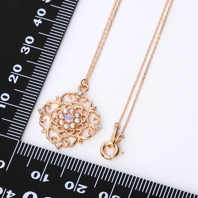 シルバーネックレス