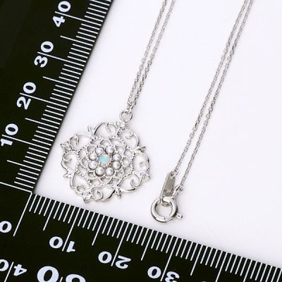 シルバーネックレス