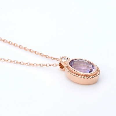 シルバーネックレス