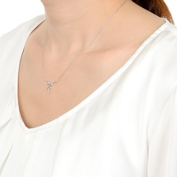 シルバーネックレス