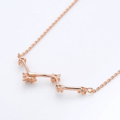 シルバーネックレス