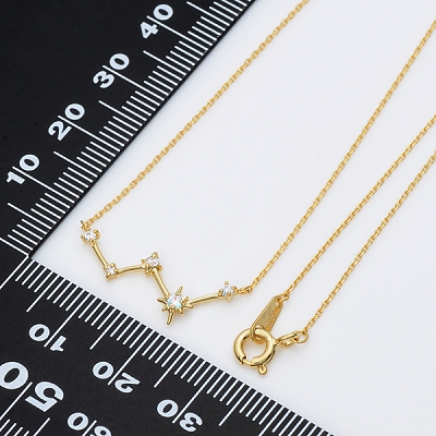 シルバーネックレス