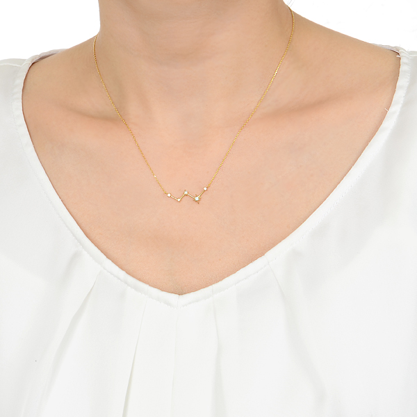 シルバーネックレス