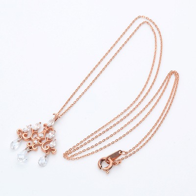 シルバーネックレス