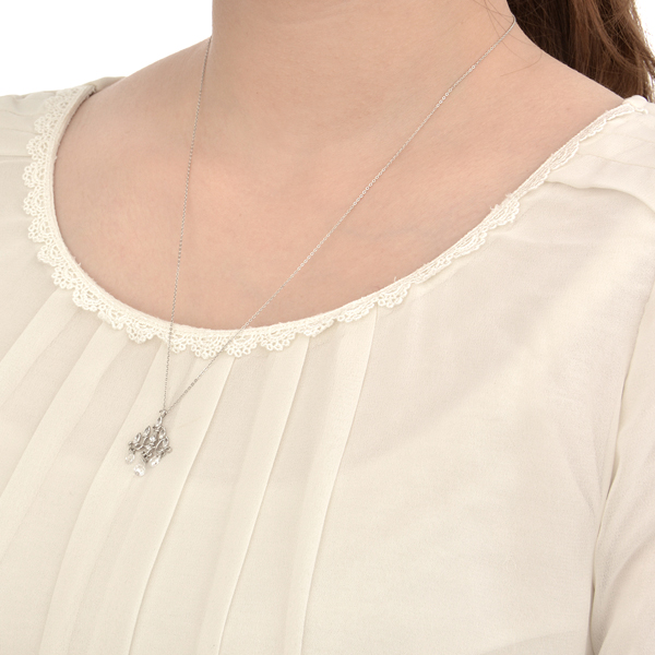 シルバーネックレス