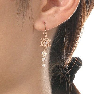 シルバーフックピアス