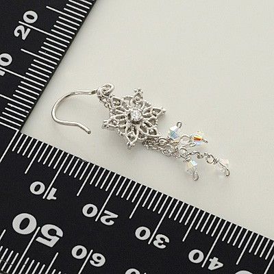 シルバーフックピアス