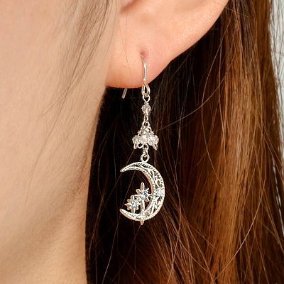 シルバーフックピアス