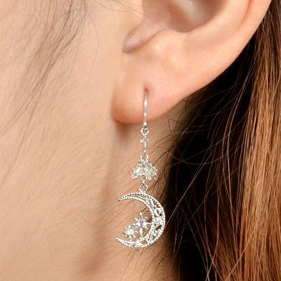 シルバーフックピアス