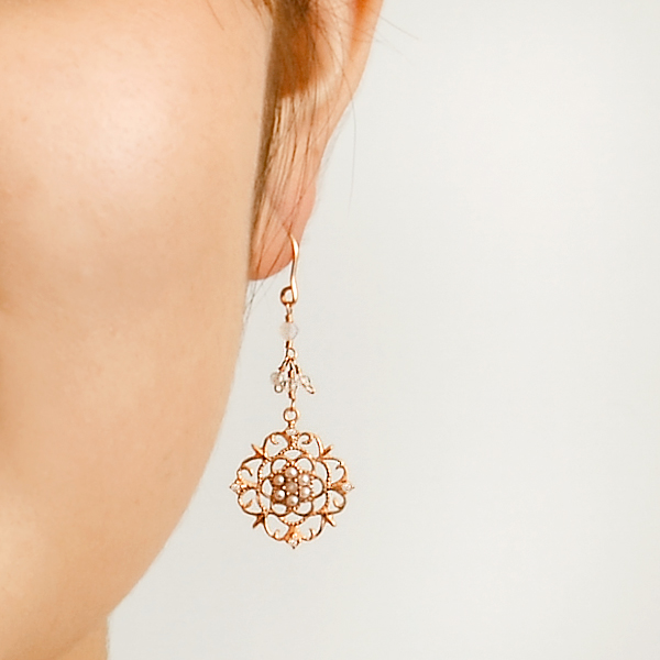 シルバーフックピアス