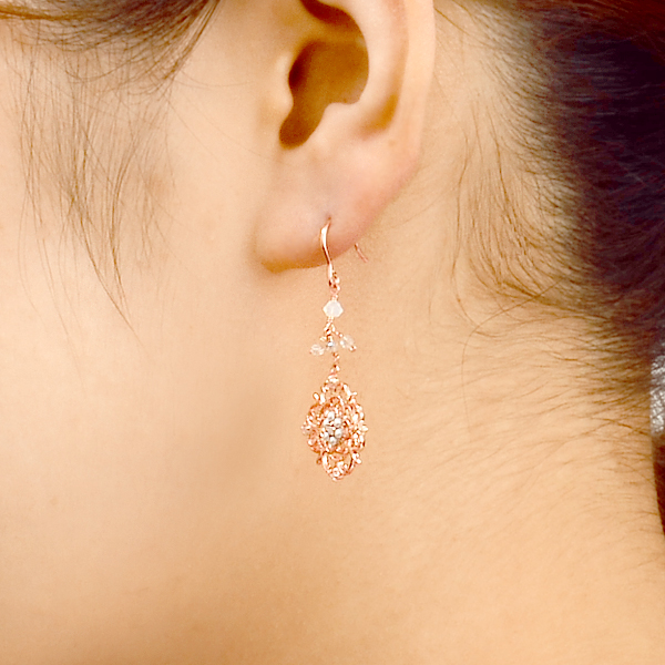 シルバーフックピアス