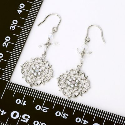 シルバーフックピアス