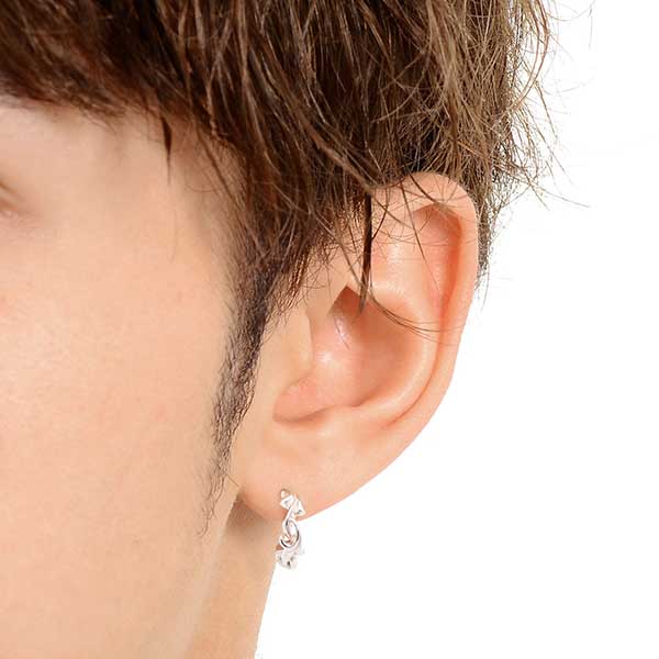 シルバーピアス(片耳用)