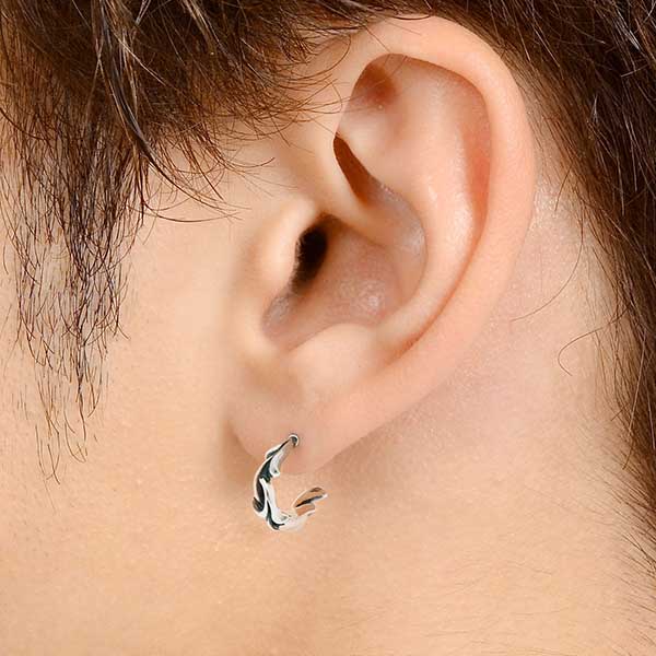 シルバーピアス(片耳用)