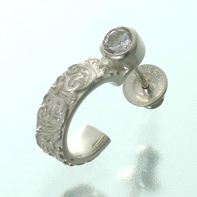 シルバーピアス(片耳用)