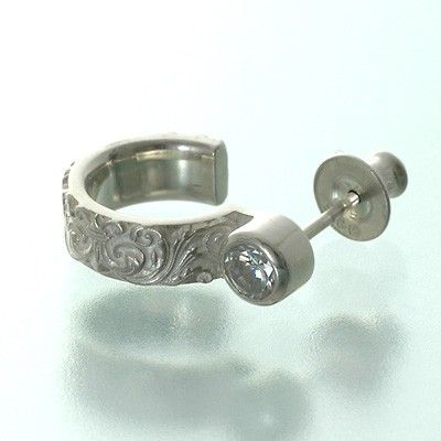 シルバーピアス(片耳用)