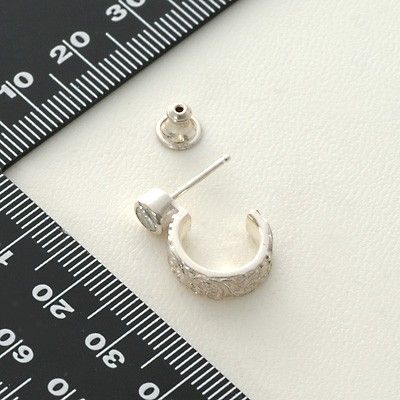シルバーピアス(片耳用)