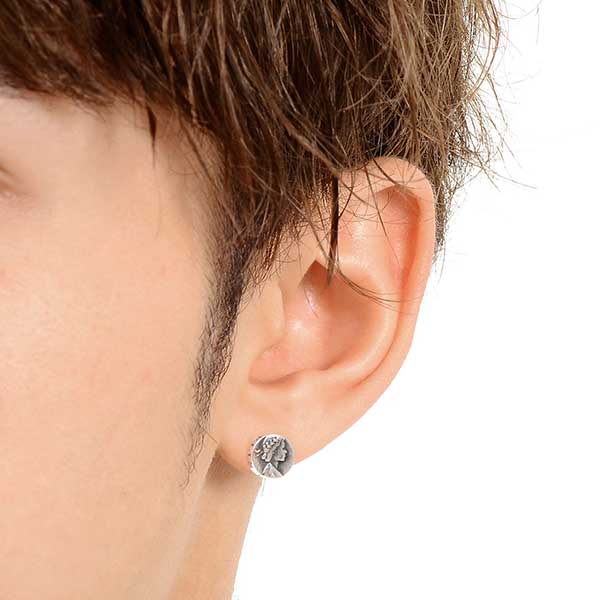 シルバーピアス(片耳用)